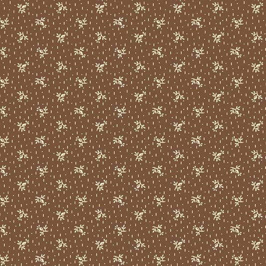 Historical Hennas - Buds R310813D BROWN By Marcus Fabrics