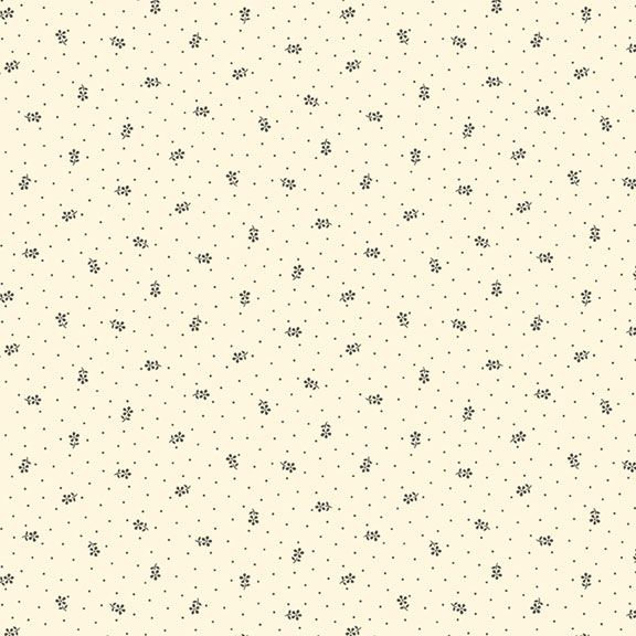 Historical Hennas - Daisy R310815D Ivory By Marcus Fabrics