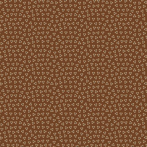 Historical Hennas - Trifoil R310817D BROWN By Marcus Fabrics