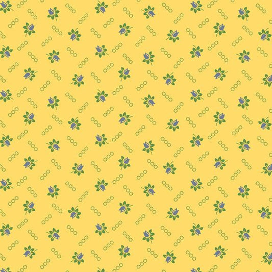 Woof and Warp - Yellow Tulips R311132D Sheryl Johnson for Marcus Fabrics