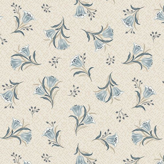 Nouveau Smithsonian - R651063D Tipsy Tulips - Beige by Marcus Fabrics
