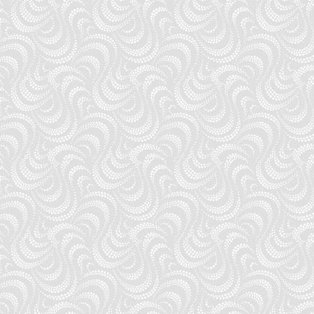 Ramblings - Wave White on White RA11770-W by P & B Textiles