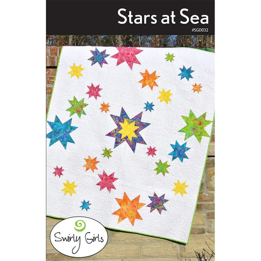 Stars at Sea Pattern by Swirly Girls