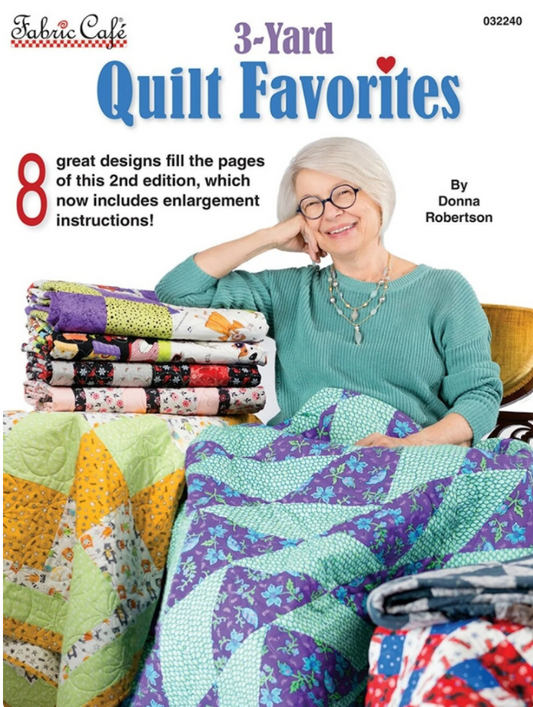 Fabric Cafe - 3-Yard Quilt Favorites - Three Yard Quilts