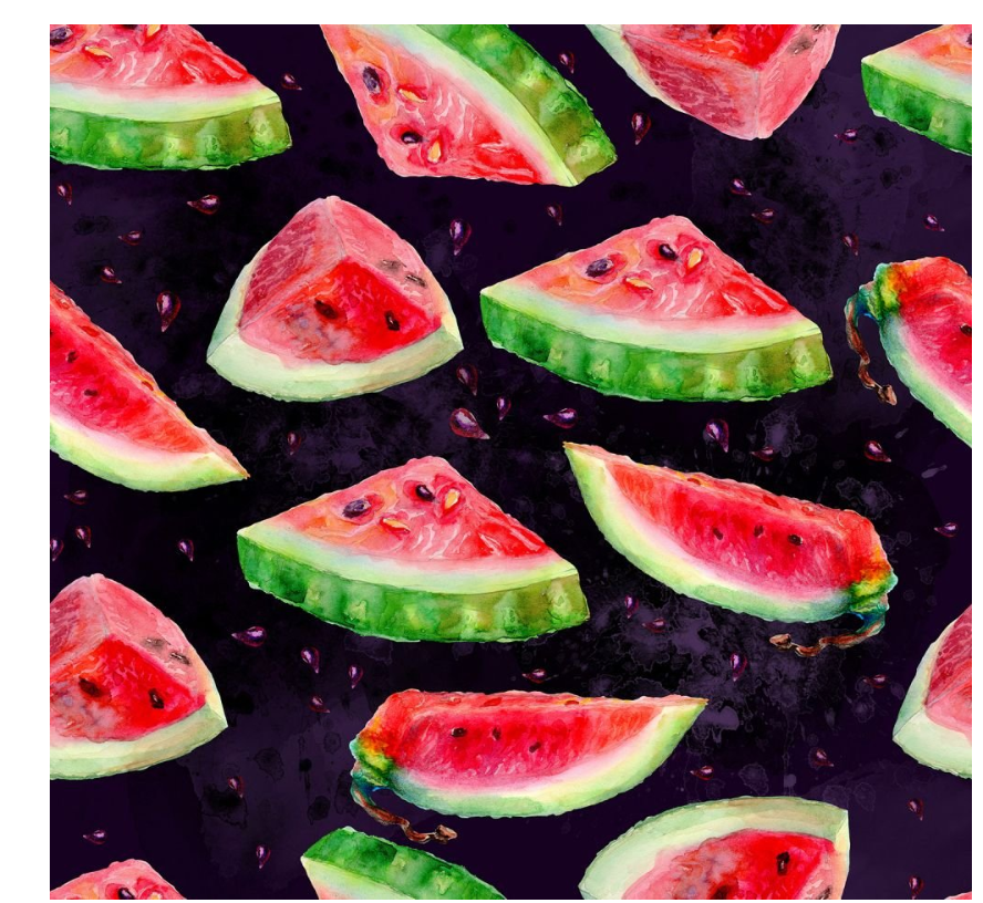 Sliced Melons by MDG