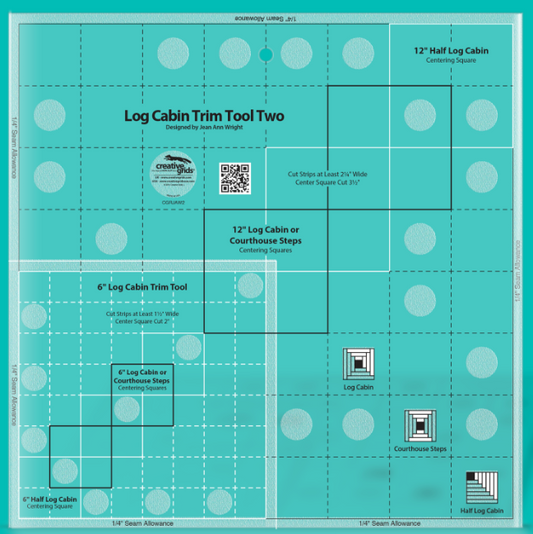 Creative Grids - Log Cabin Trim Tool Two