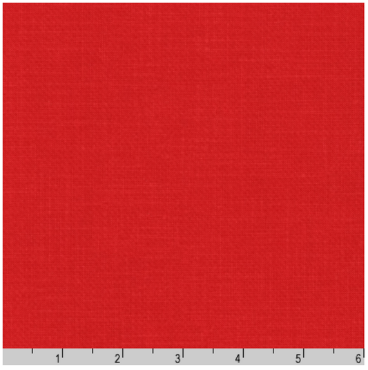 Quilter's Linen - Red by Robert Kaufman