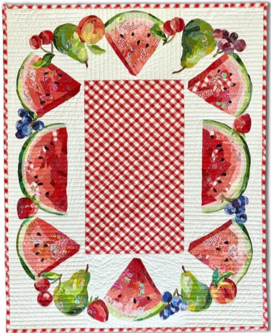 Sweet Summer Collage Pattern by Emily Taylor