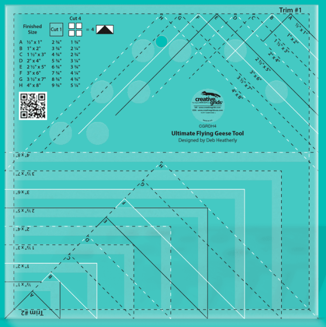 Creative Grids - Ultimate Flying Geese Tool