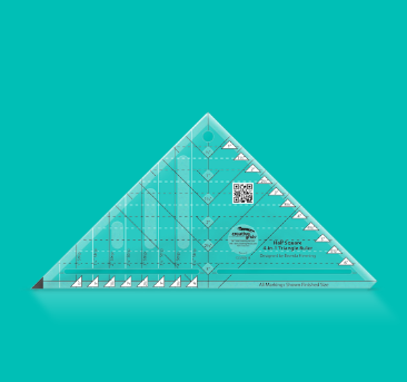 Creative Grids - Half Square 4-in-1 Triangle Ruler – Paradise Quilting