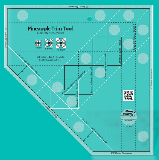 Creative Grids - Non-Slip Pineapple Trim Tool