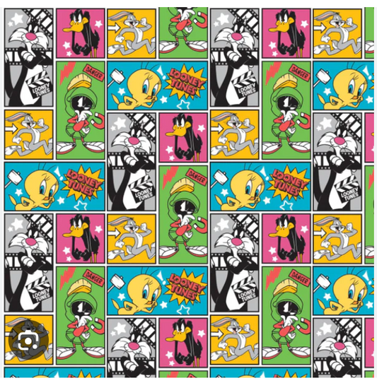 Looney Tunes - Looney Tunes Frames by Camelot Fabrics