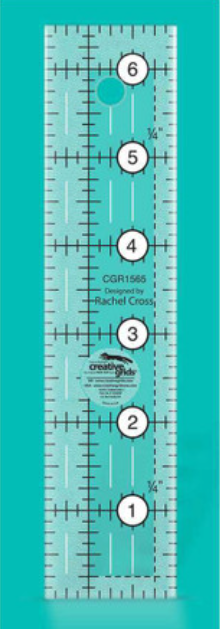 Creative Grids - 1 1/2" x 6 1/2" Ruler