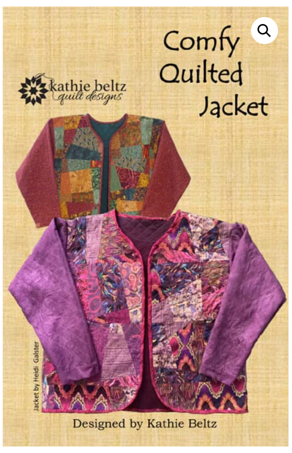 Comfy Quilted Jacket by Kathie Beltz