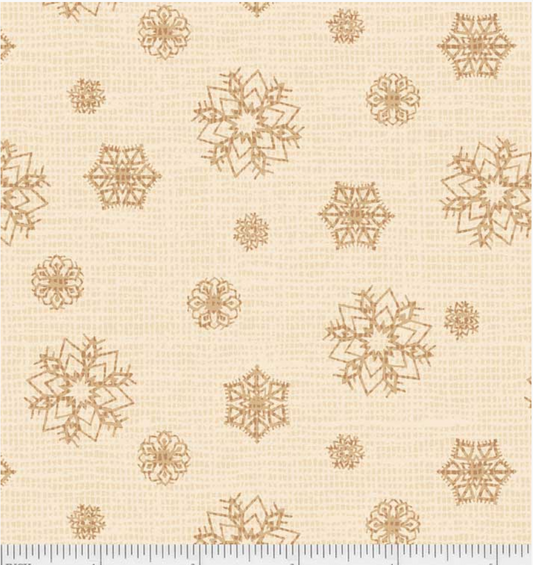 Holiday Postcard Snowflakes by P & B Textiles