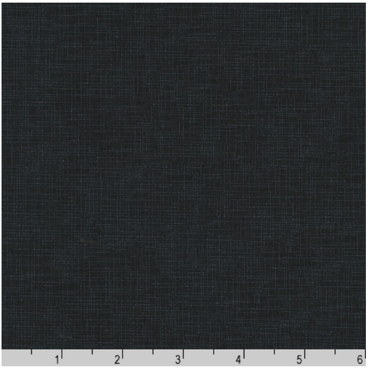 Quilter's Linen - Charcoal by Robert Kaufman