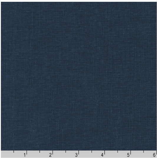 Quilter's Linen - Navy by Robert Kaufman