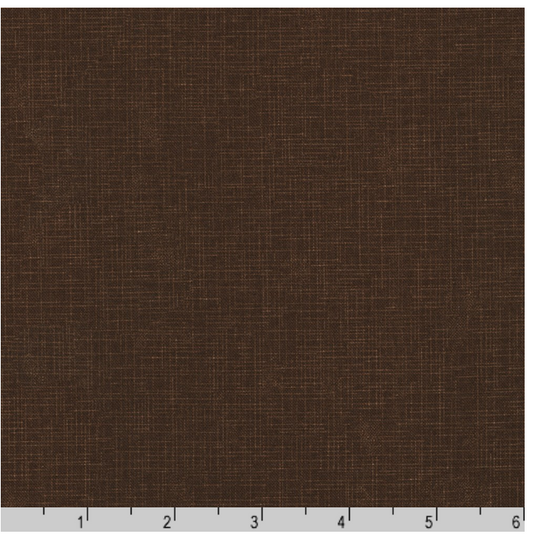 Quilter's Linen - Chocolate by Robert Kaufman