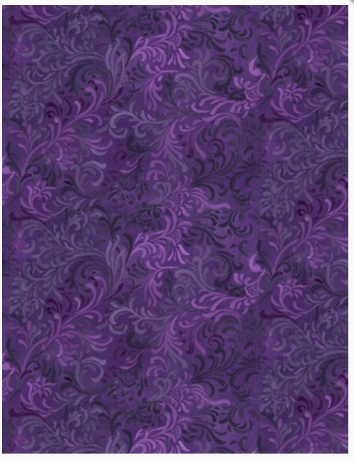 Essentials Embellishment - Purple by Wilmington Prints