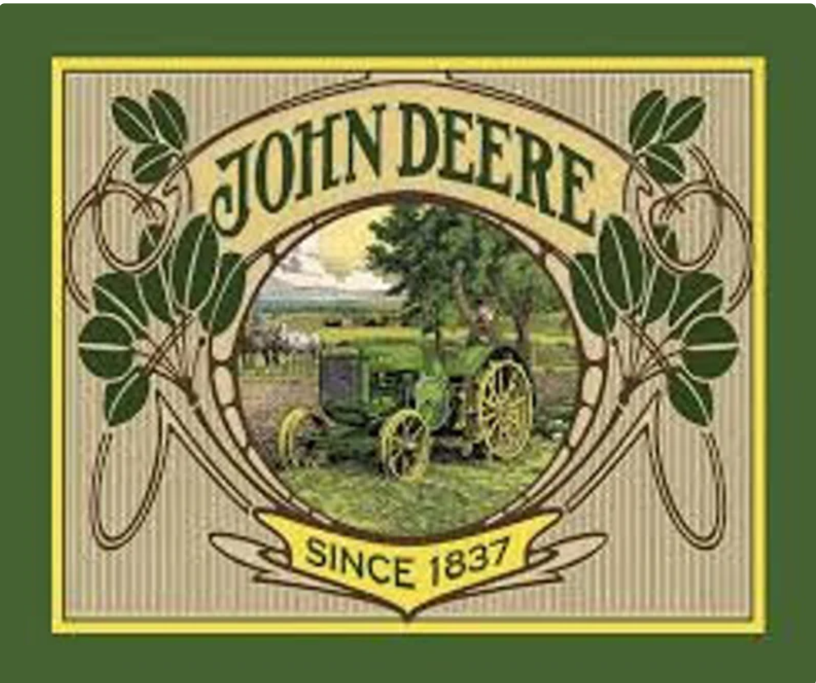 John Deere Fabric Panel by Springs Creative Fabric - 013