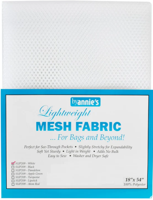 By Annie - Lightweight Mesh - White