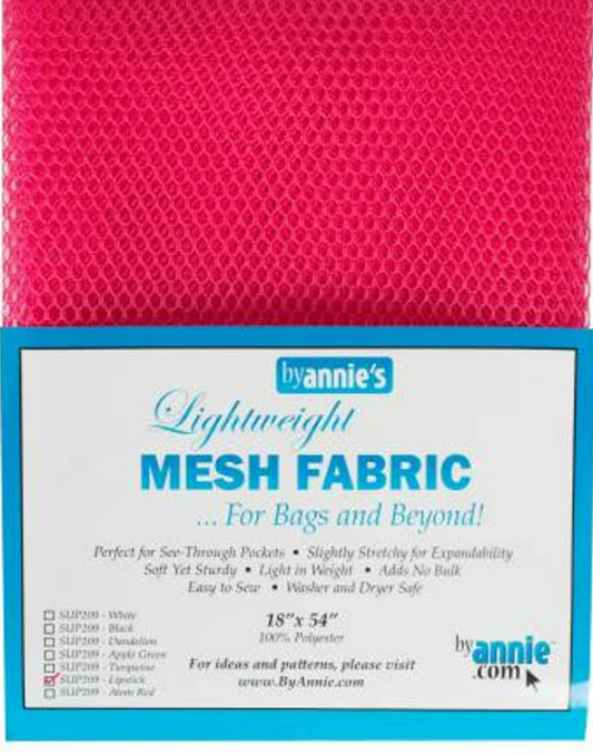 By Annie - Lightweight Mesh - Lipstick