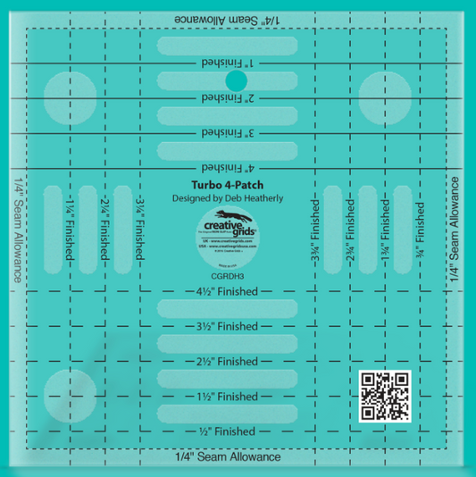 Creative Grids - Turbo 4-Patch Ruler