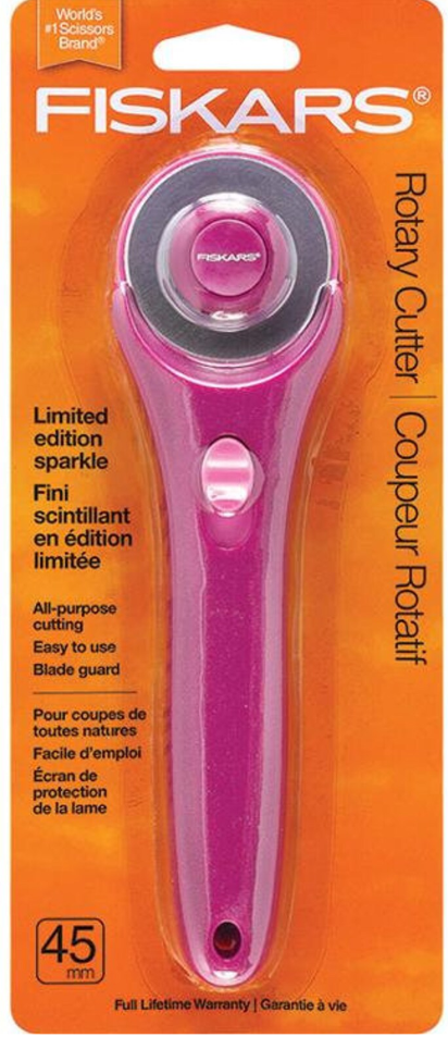 Fiskars Limited Edition Sparkle 44 mm Rotary Cutter