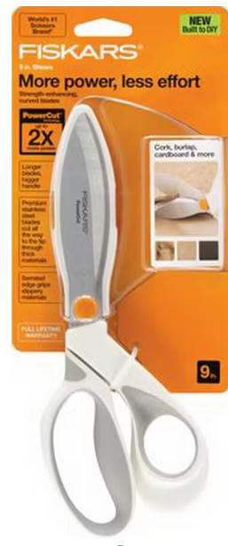 Fiskars 8 inch Powercut Softgrip Scissors