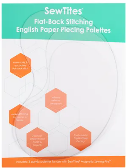 SewTites Flat-Back Stitching English Paper Piecing Palettes