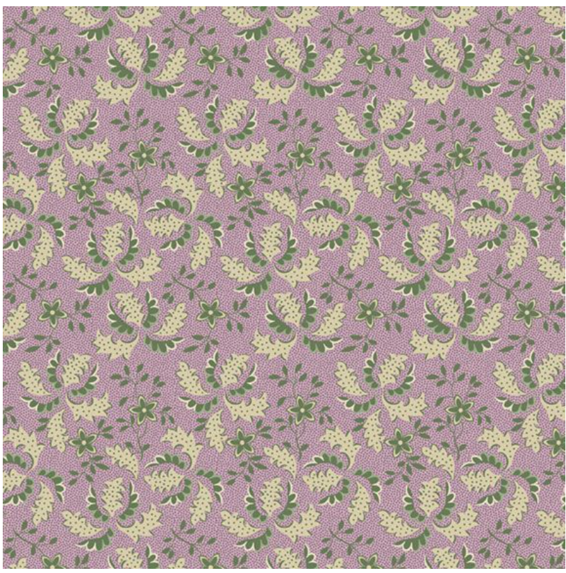 Vivienne - Floppy Fern - Lilac by Marcus Fabrics