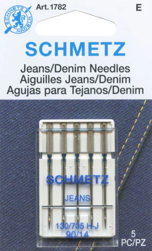 Schmetz - Jeans/Denim Needles Pkg of 5 - 90/14