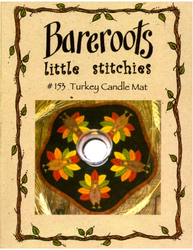 Turkey's Candle Mat #153 by Bareroots