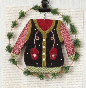 Ugly Sweater Ornament Pattern by Buttermilk Basin