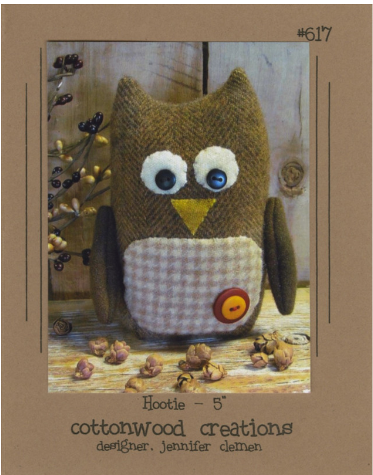 Hootie Owl 617 by Cottonwood Creations