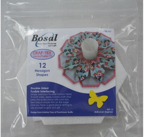 Bosal - Hexagon Double-Sided Fusible Interfacing