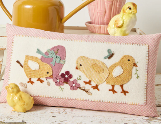 Three Chicks Pillow Pattern by Buttermilk Basin