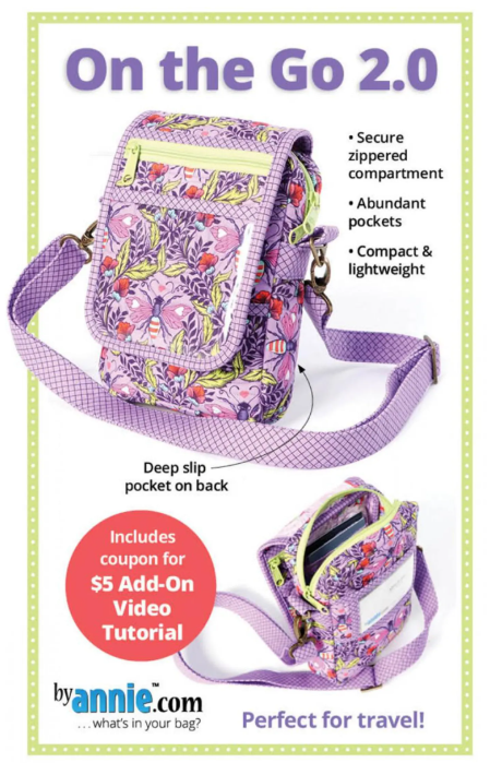 On the Go 2.0 Bag Pattern by Annie