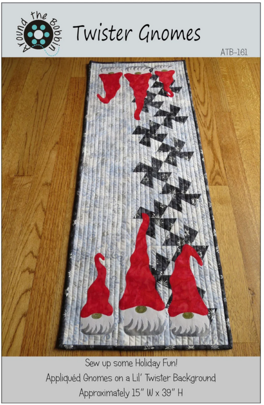 Twister Gnomes Pattern by Around the Bobbin