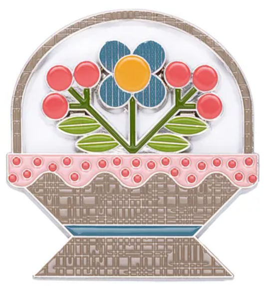 Needle Minder - Flower Basket by Lori Holt of Bee in my Bonnet