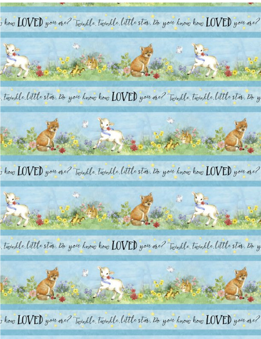 New Friends Border Print 28141 by Wilmington Prints