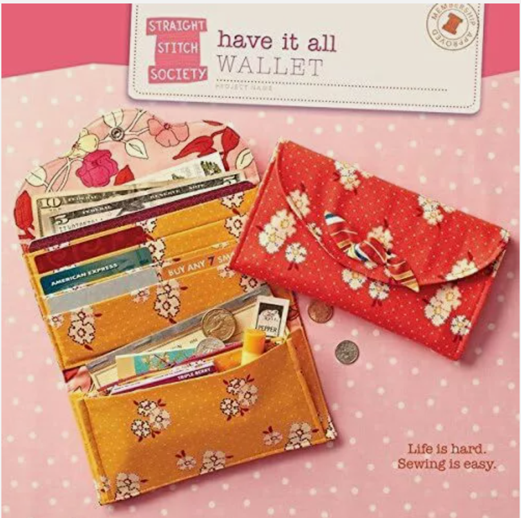 Have it all Wallet by Straight Stitch Society
