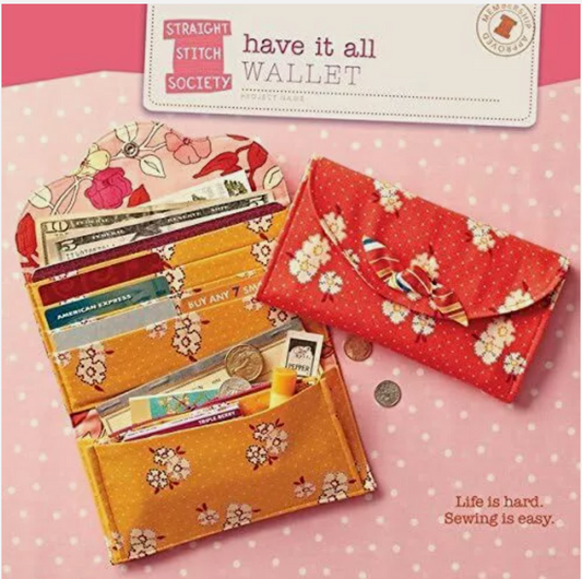 Have it all Wallet by Straight Stitch Society