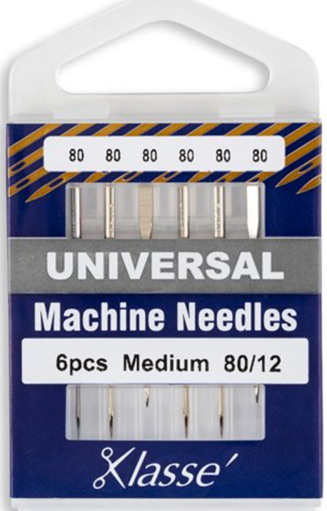 Klasse' Machine Needles - Universal 80/12