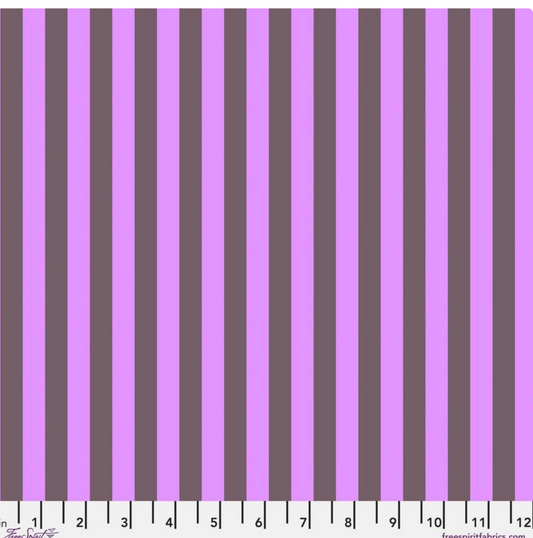 Tula Pink Neon True Colors - Tent Stripes - Mystic by Free Spirit