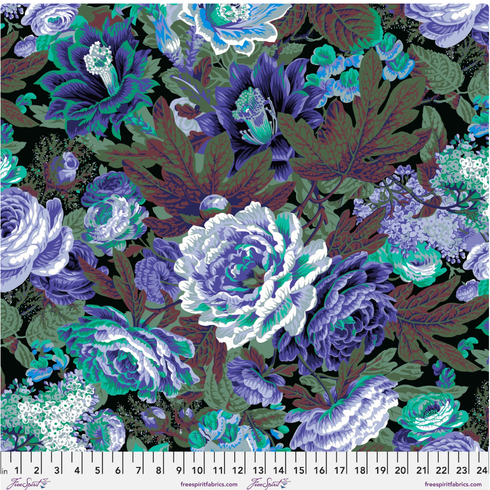 Kaffe Fassett Stash - Floral Burst - Purple - Free Spirit