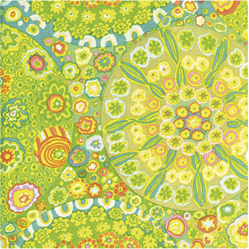 Kaffe Fassett Classics - Millefiore - Green - Free Spirit