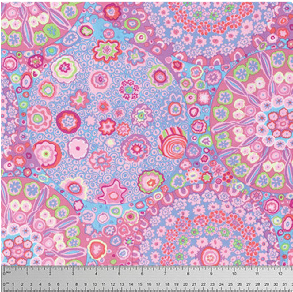 Kaffe Fassett Classics - Millefiore Pink by Free Spirit