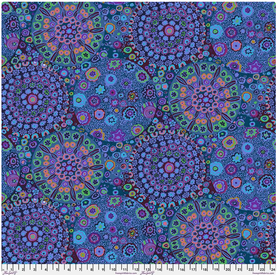 Kaffe Fassett Classics - Millefiore - Blue by Free Spirit