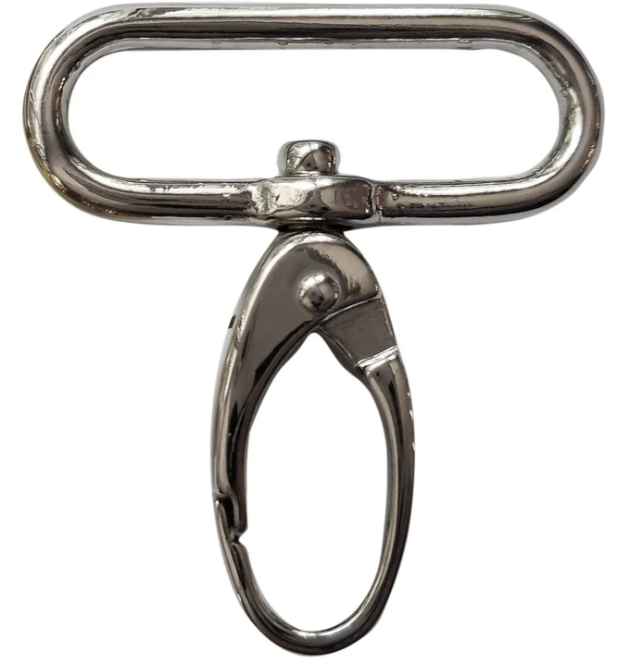 StudioKat Designs 1 1/2" Swivel Snaphook - Nickel